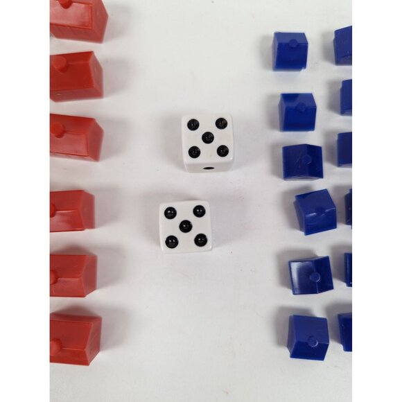 Monopoly NFL Collector's Edition 2004 Game Replacement Houses Hotels Dice - Picture 3 of 4